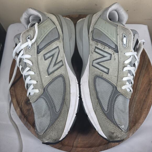 New Balance 990v5 Made In USA Low Castlerock Men Gray Size 11.5 2E Shoes M990GL5 main image 6